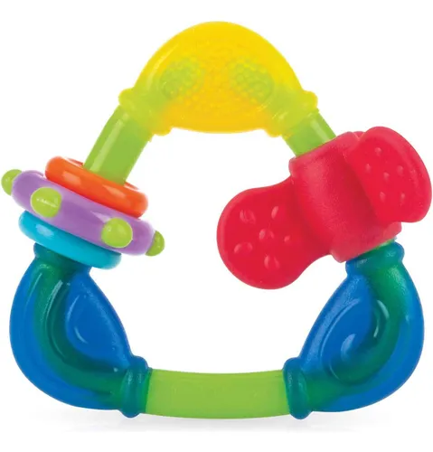 Nuby Spin N Dientes Teether, Los Colores Pueden Variar