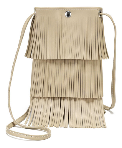 Eraparole Monedero Para Telefono Celular, Beige, (tassel Bei