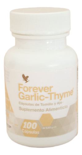 Garlic Thyme Forever Products - Cápsulas De Tomillo Y Ajo