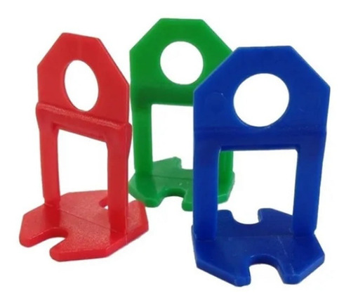 Imagen 1 de 2 de Nivelador Separadores P/ Piso Ramada 1mm X 100 U Mf Shop