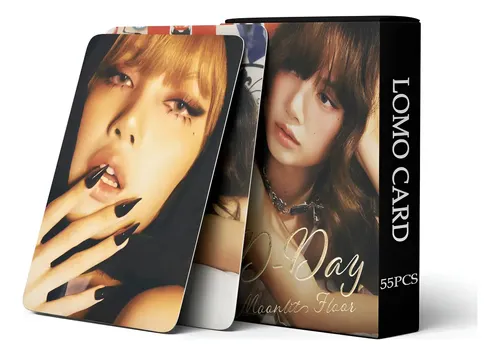 Tarjeta Fotográfica Kpop Lisa (blackpink) Día D Con 55 | MercadoLivre