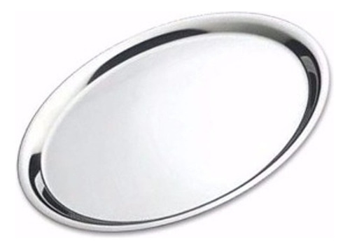 Bandeja Plato Posa Pizza Grande De Acero Inox Pizza 36 Cm