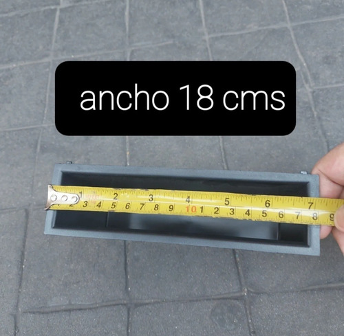 Base Frente Estereo Rellenar Hueco De 2 Din A 1 Solo Din
