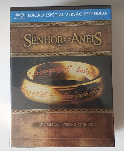 Coleção Senhor Dos Anéis Blu-ray Edição Especial Estendida