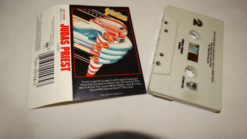Judas Priest - Turbo (columbia Oct 40158) (tape:nm - Inserto