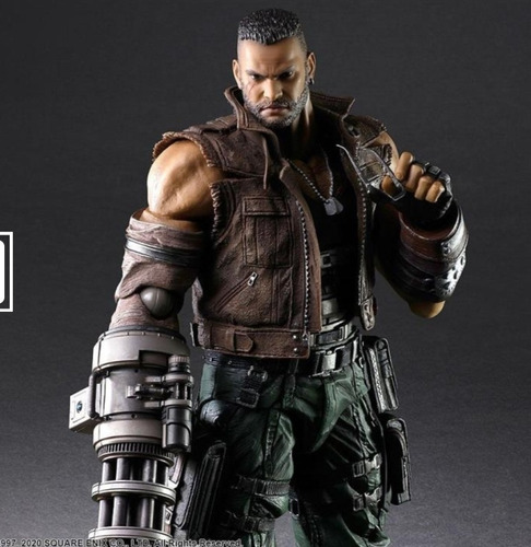 Barret Wallace Play Arts Kai Final Fantasy Vii