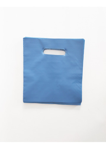 Kilo Bolsa Tipo Boutique 20x22 Cm Color Azul Rey