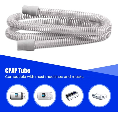 Manguera Cpap 1.8m Apnea Sueño, Kit Cepillo De Limpieza