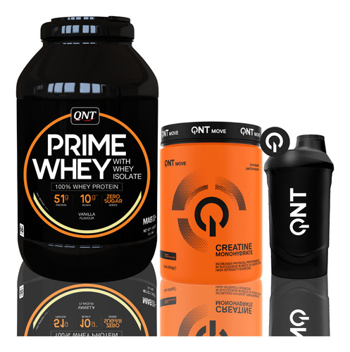 Prime Whey 4.4 Lb + Creatina 800 Gr + Shaker Gratis