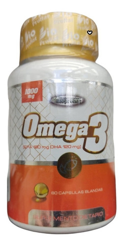 Omega 3 1000 Mg X60 - Unidad a $567