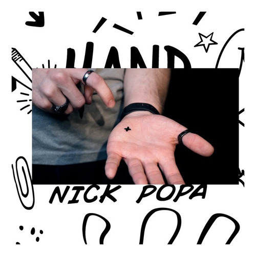 Truco De Magia Close Up Hand Drawn - Nick Popa 