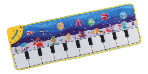 Alfombrilla Ocean World Music, Sensible Al Tacto, Plegable