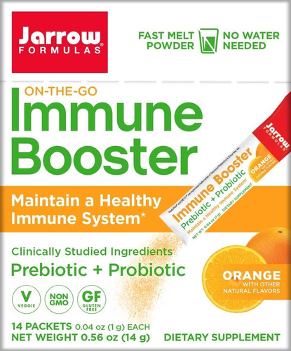  Jarrow | Immune Booster | 1 Billion Cfu | 14 Packets