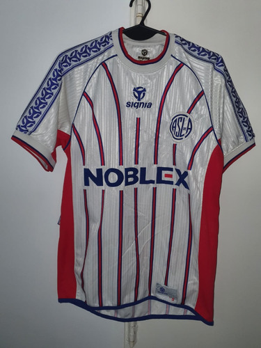 Camiseta San Lorenzo Signia Blanca Noblex Talle S #9 Romeo