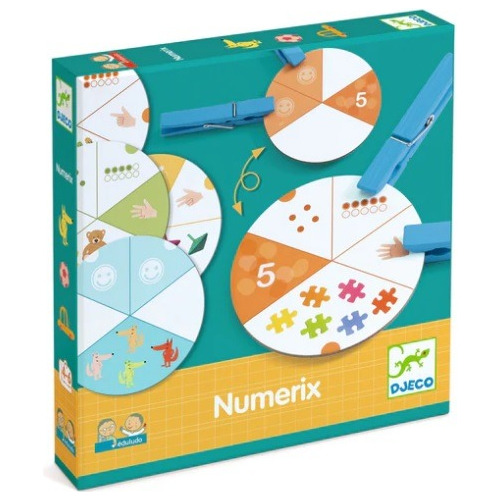 Numerix Juego Didáctico Aprende A Contar Djeco