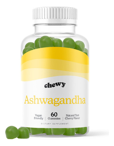 Ashwagandha Gomitas Para Aliviar La Ansiedad, Incluyendo Vit