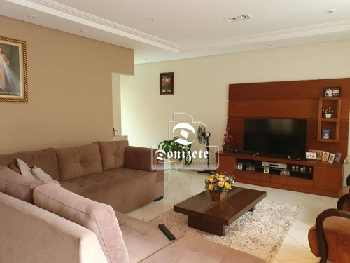 Casa Com 3 Dormitórios À Venda, 320 M² Por R$ 1.170.000,00 - Vila Homero Thon - Santo André/sp - Ca1355