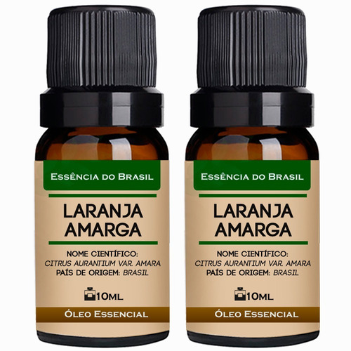 Kit 2 Óleos Essenciais - 2 Laranja Amarga 10ml