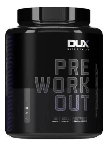 Pre Workout Pro Dux (600g) - Sabor: Frutas Amarelas Frutas Amarelas