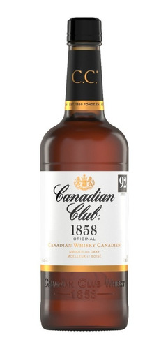 Imagen 1 de 8 de Whisky Canadian Club 750ml 40% Alc