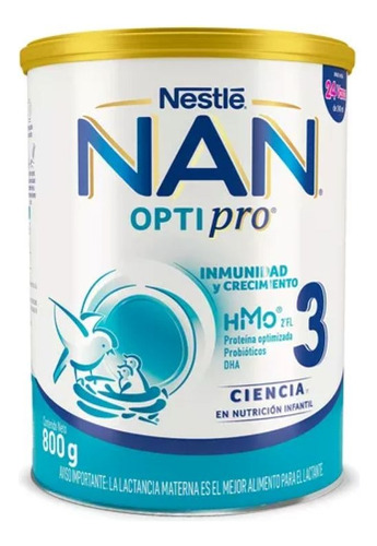 Nan Opti Pro 3 De 800gr Pack De 3 Und