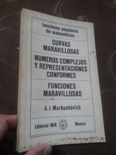 Libro Mir Números Complejos Funciones Maravillo Markushevich