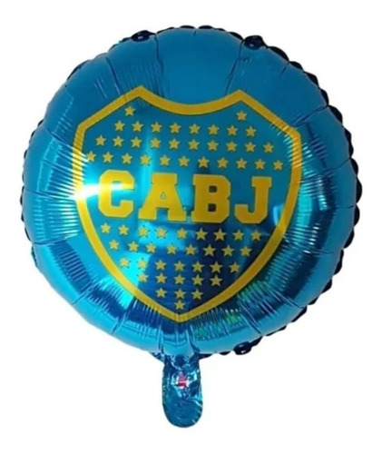 5 Globos Metalizados Boca 45 Cm