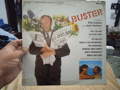 Lp Buster Phil Collins Soundtrack Acetato,long,play