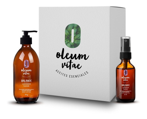 Kit Dúo Hidratación Crema Corporal Y Aceite Cabello Lavanda.