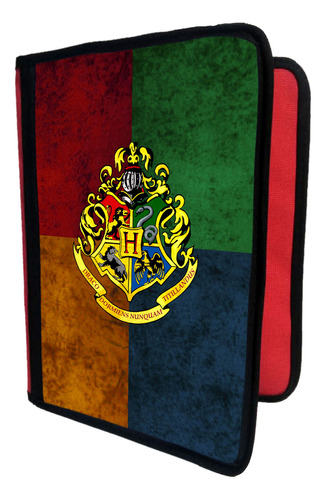 Carpeta A4 + Funda Sublimada De Harry Potter Hogwarts T512