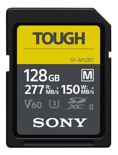 Sony  Tarjeta De Memoria Sdxctough 128gb Uhs-ii 277mb/s