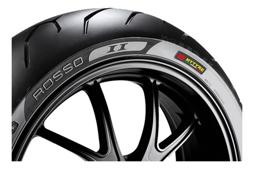Cubierta trasero para moto Pirelli Diablo Rosso II sin cámara de 140/60 R17 H 63 x 1 unidad