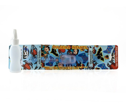 Imagen 3 de 7 de Pulseras Sanitizantes Auto Transparente Niños Luminares