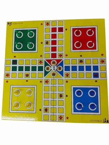 Jogo de ludo oficial tabuleiro estojo de madeira - luxo no Shoptime