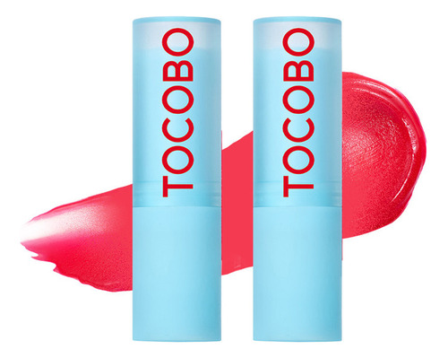 2 Glass Tinted Lip Balm 011 Flush Cherry 3.5gr  Tocobo