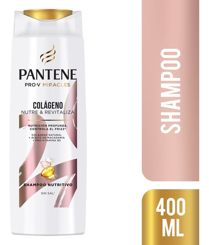 Shampoo Pantene Colageno X400ml Pantene