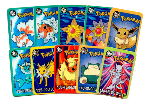 Coleção Supercarta Pokémon Elma Chips Original