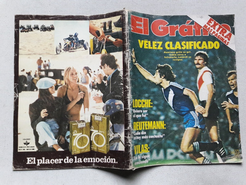 Revista El Gráfico Nº 3160 Abril 1980 - Velez River - Locche