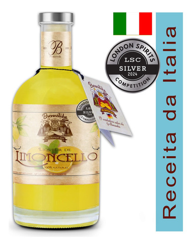 Licor De Limão Limoncello Brennstube - Receita Siciliano