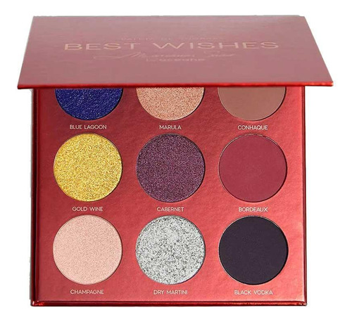 Paleta De Sombras Mariana Saad By Océane - Best Wishes