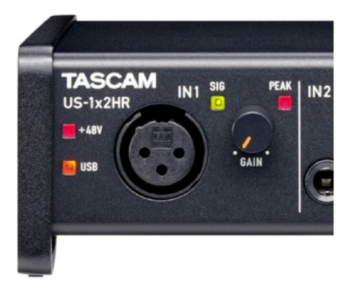 Imagen 6 de 9 de Placa De Sonido Tascam Us 1x2 Interfaz De Audio Usb Cuot