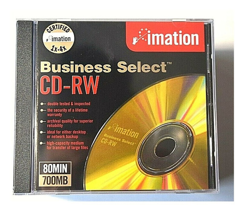 Cd-r Imation  80min/700mb 1x-52x Compatible Estuche 10-pack