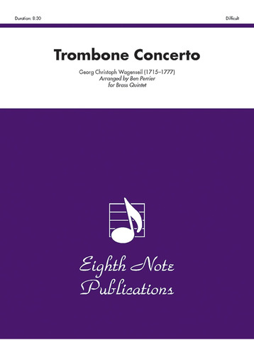 Trombone Concertoalto Trombone Feature, Score & Parts (eight