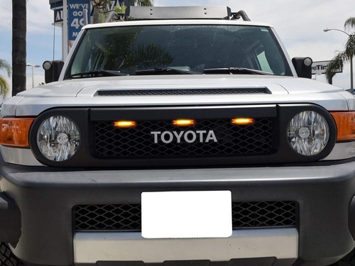 Kit 3 Luces De 6 Led Ambar Toyota Fj Cuiser 2006 2020 