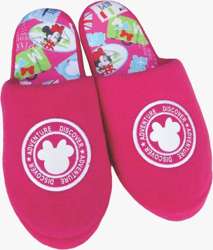 Chinelo Pantufa Adulto Disney Mickey E Minnie Super Macio