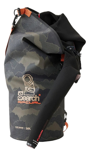 Wetsuit Bag Rip Curl Surf Series Barrel Black Olive 20litros