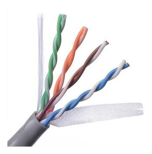 Bobina De Cable Belden Utp 305 Metros 100% Cobre Gris /v