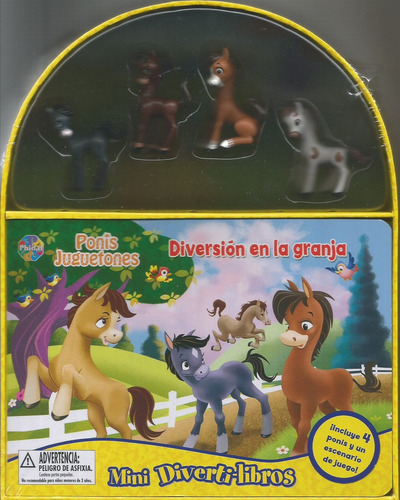 Ponis Juguetones. Mini Diverti-libros - Phidal