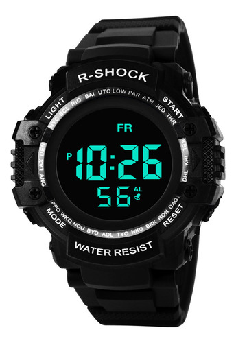 Reloj De Pulsera Led Analógico Digital Deportivo Militar De