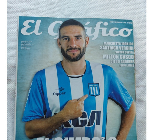 El Grafico Nº 4475 Noviembre 2016 Lisandro Lopez Racing